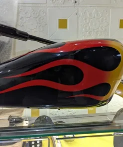 Bình xăng 14l lắp sportster hình ngọn lửa lướt