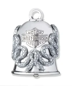 Chuông đồng chrome hình rắn hãng harley davidson 99469-25vx