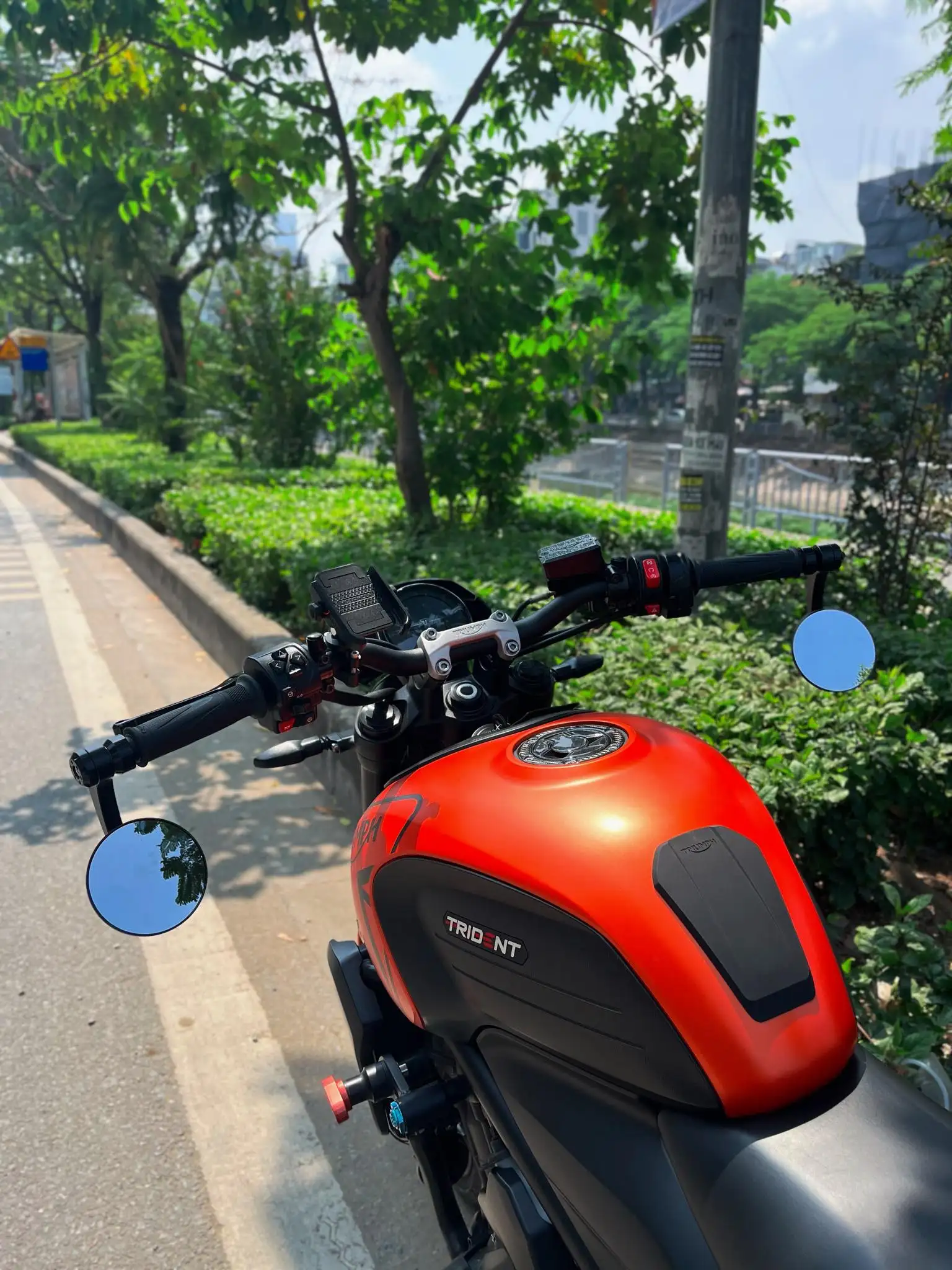 GƯƠNG GÙ CNC TRIUMPH - Ảnh 7