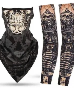 Combo khăn chụp mặt và khăn ống tay chống nắng giá chỉ có 399k,