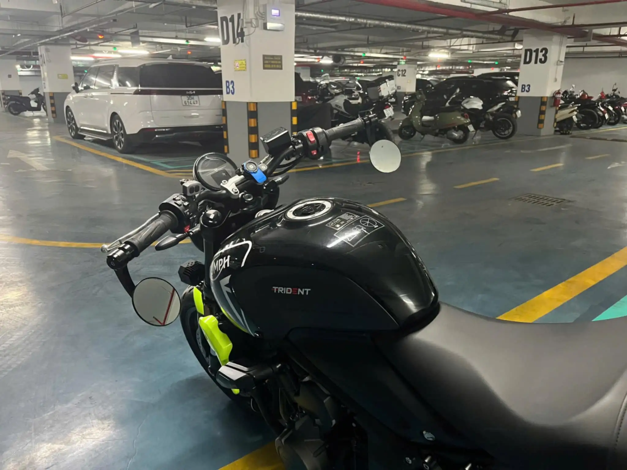 GƯƠNG GÙ CNC TRIUMPH - Ảnh 4